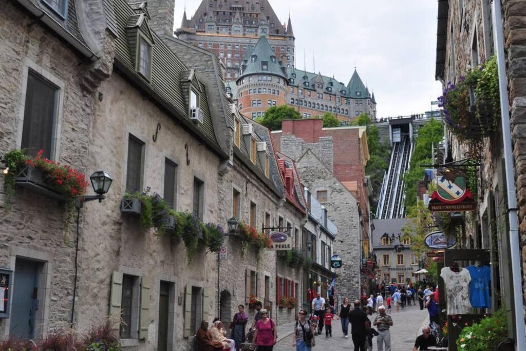 Lit King - 1Ch Bien Situe Pour Decouvrir Quebec Apartamento Exterior foto